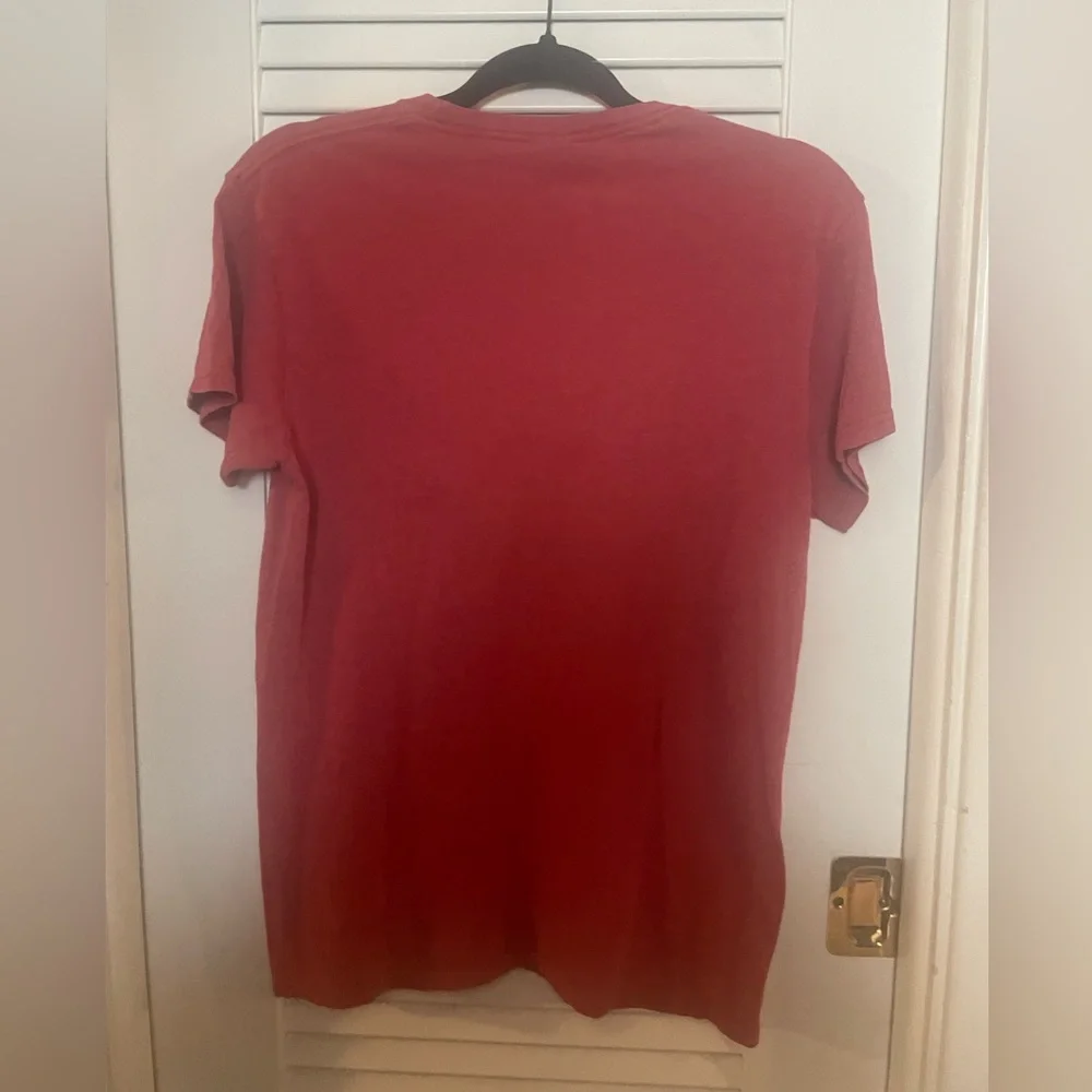 Vintage Distressed Delta Pro Weight Tee Size Large - Snaccident - Eat Bacon - Picture 3 of 4